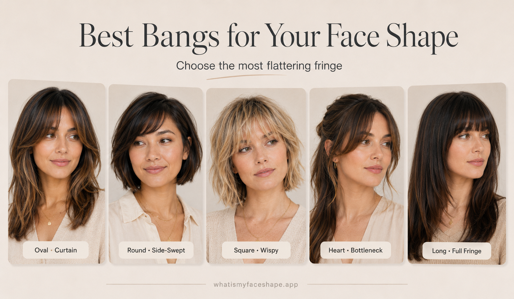 Best Bangs for Your Face Shape