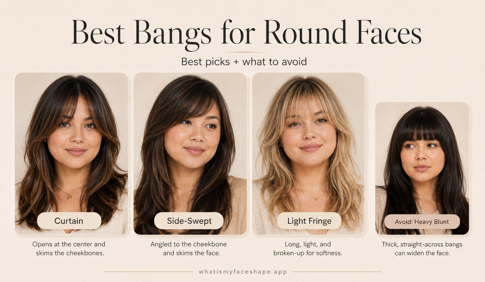 Best Bangs for Your Face Shape
