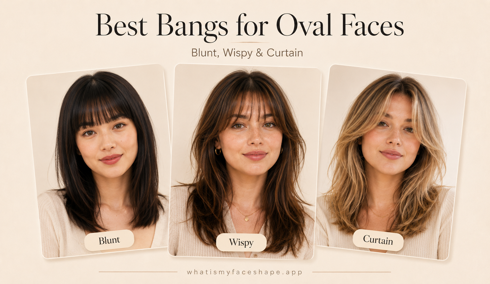 Best Bangs for Your Face Shape