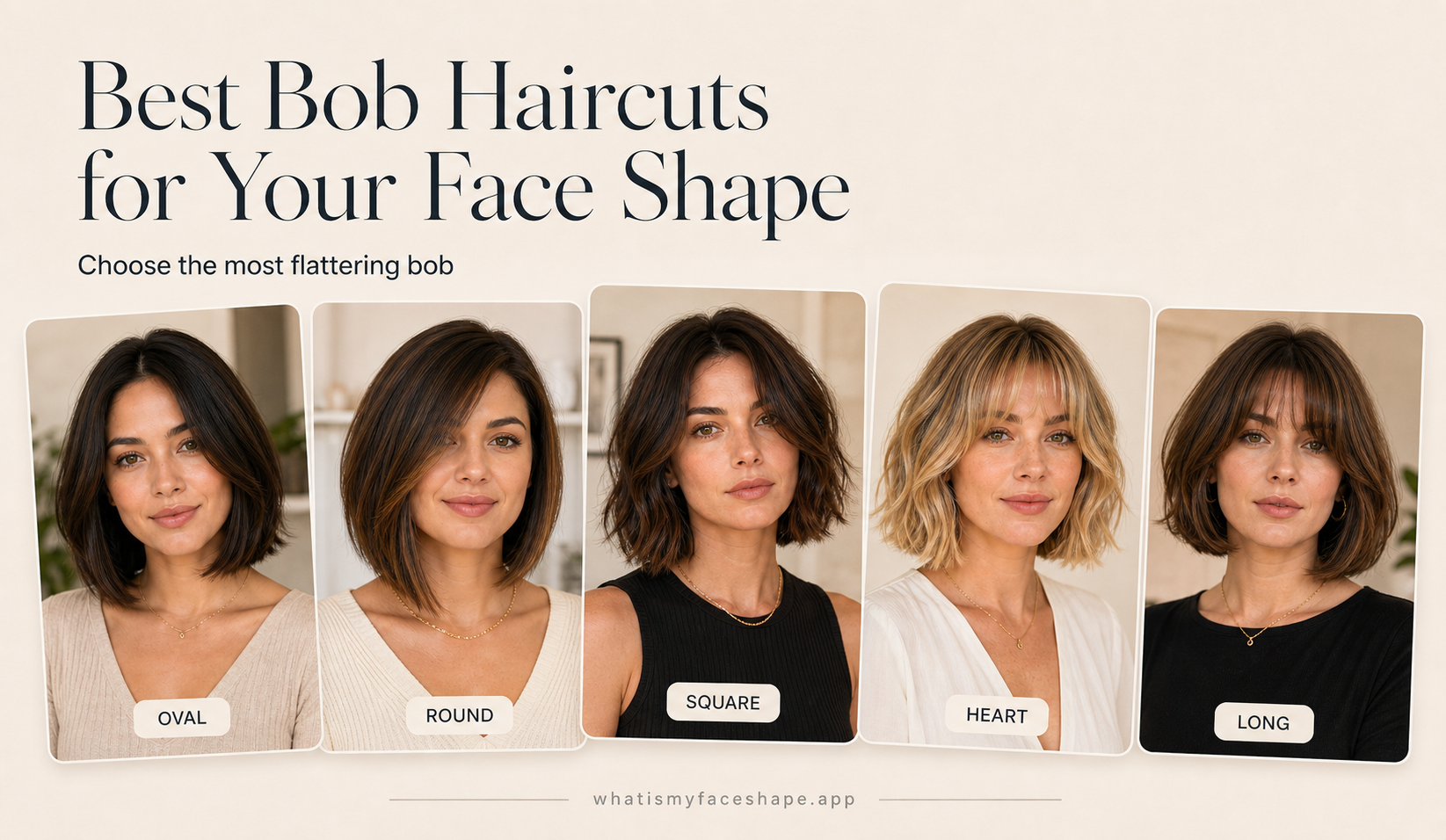 Best Bob Haircuts for Your Face Shape