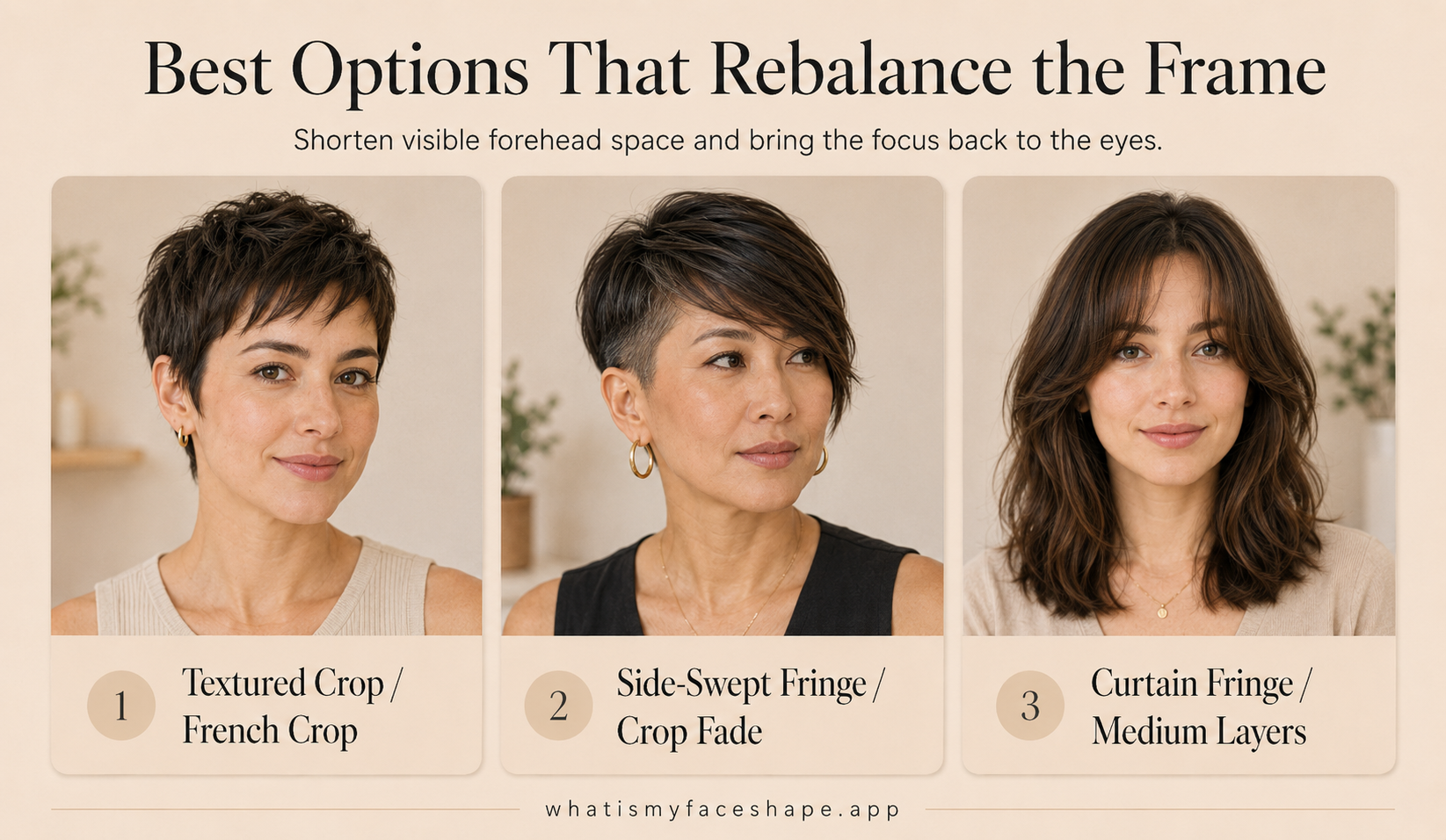 Best Haircuts for a Big Forehead: What Works for Your Face