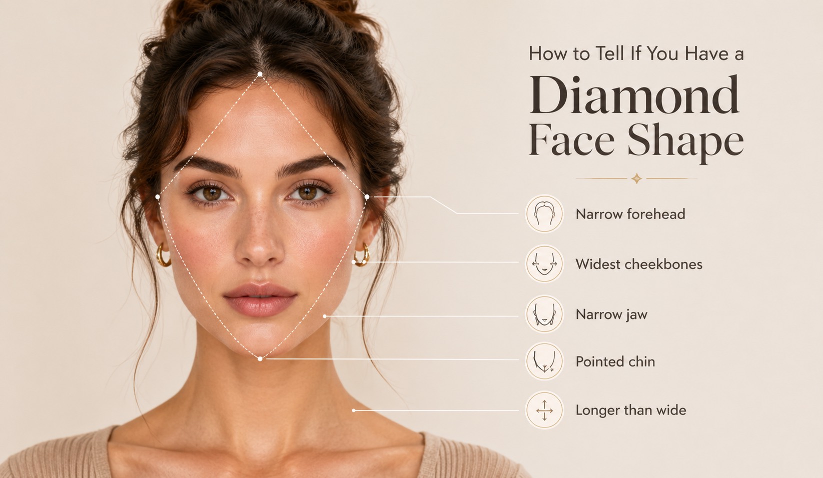 Best Haircuts for Diamond Face Shape