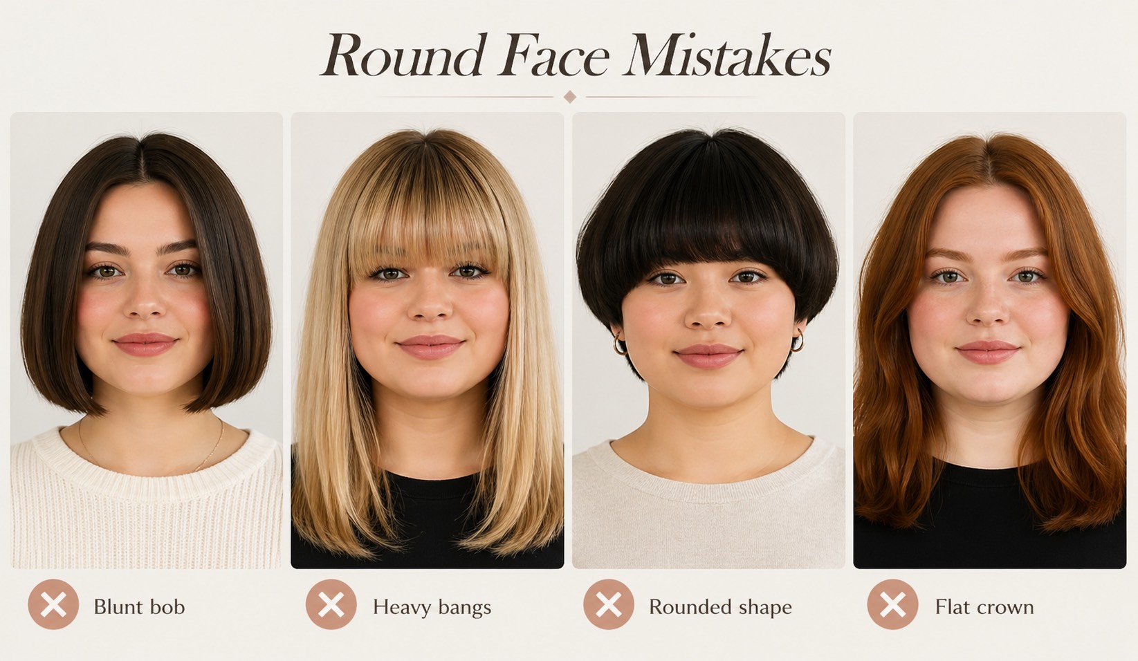 Best Haircuts for Round Face