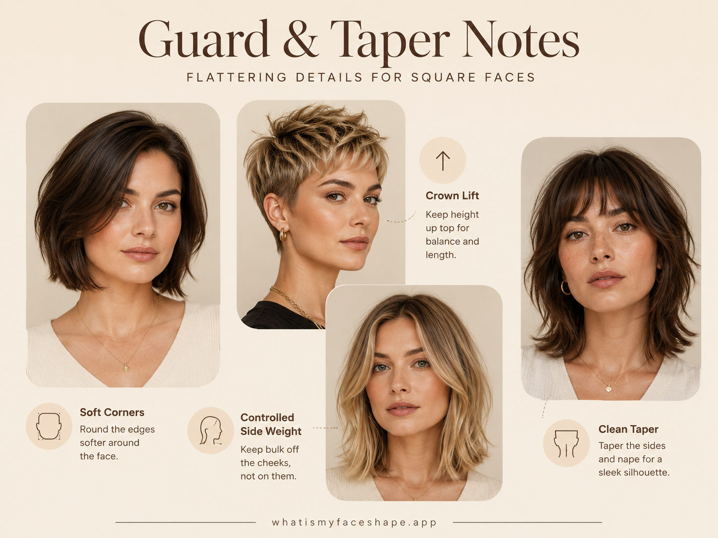 Best Haircuts for Square Face Shape