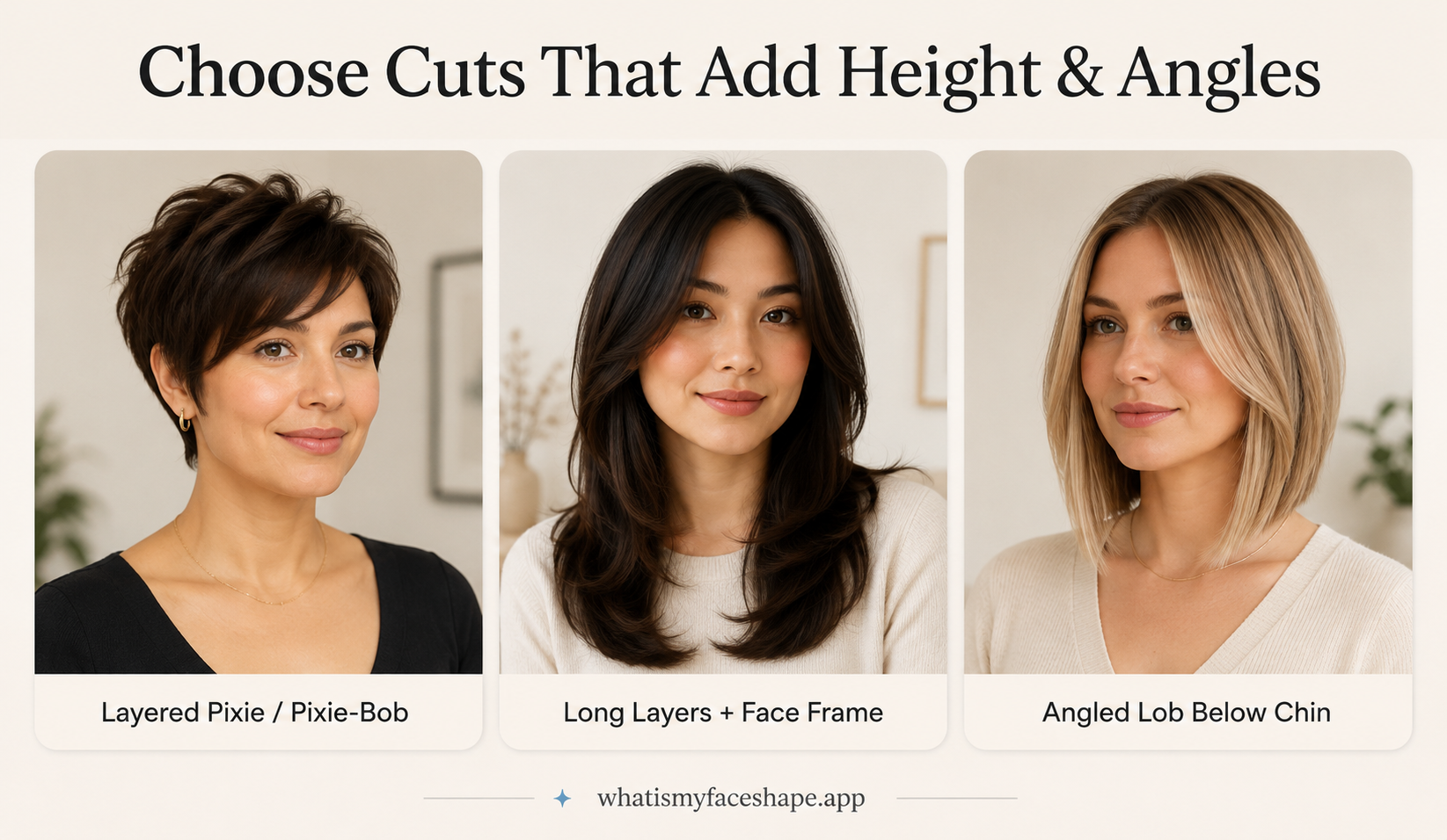 Haircut Mistakes for Round Face Shape