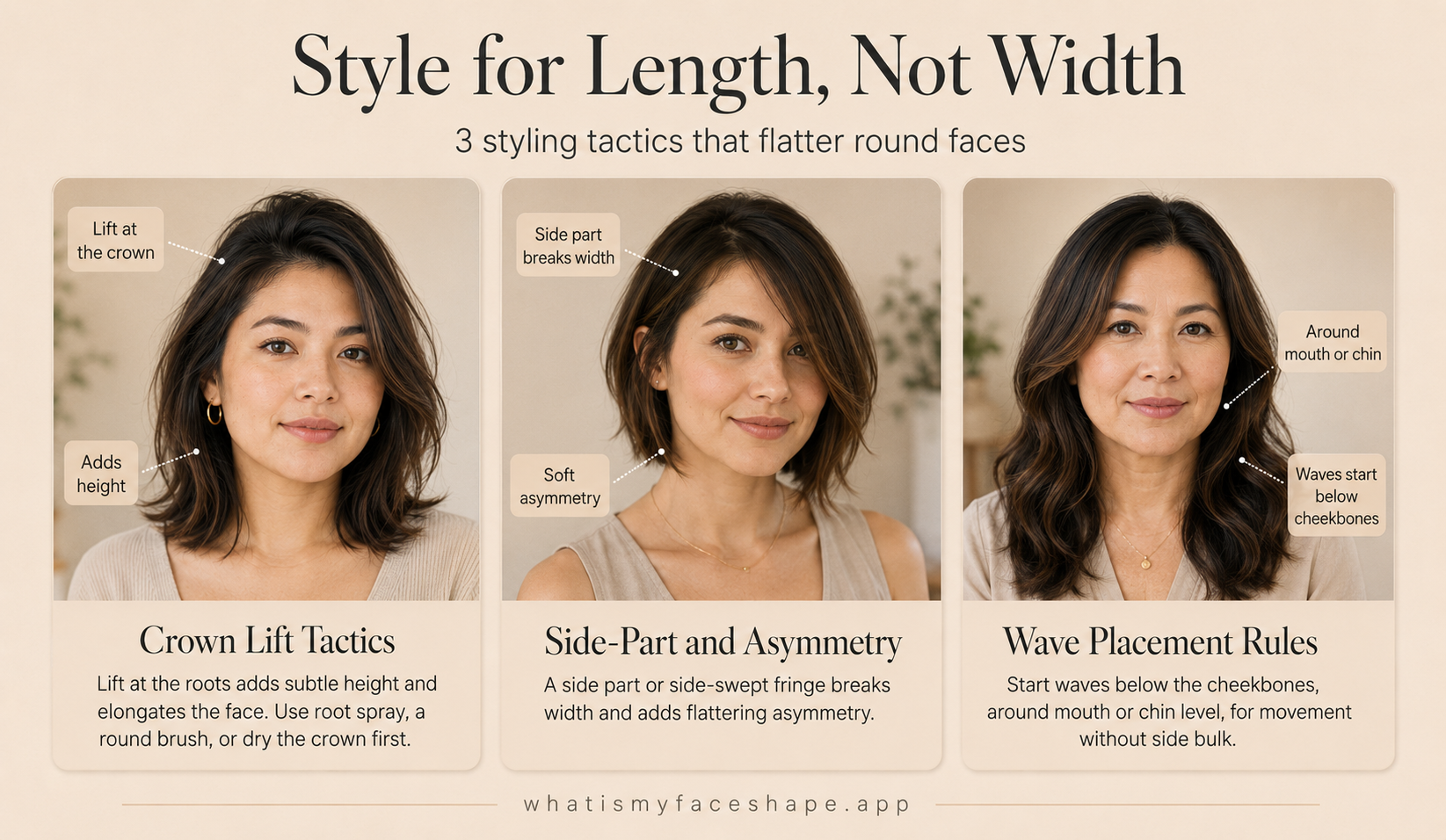 Haircut Mistakes for Round Face Shape