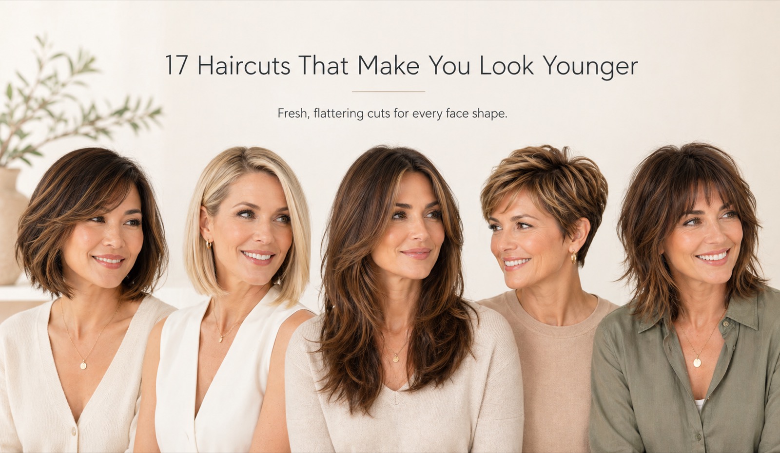 17 Haircuts That Make You Look Younger